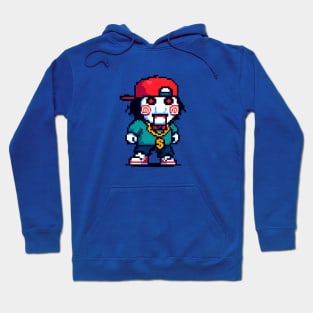 HIP-HOP Jigsaw 8 Bit Hoodie